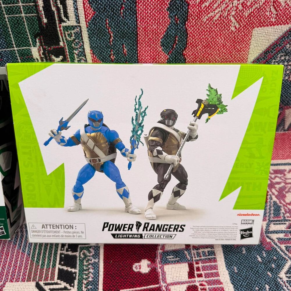 Power Rangers Lightning Collection Lot SPD A-Squad Green Ranger TMNT 2 Pack - Picture 5 of 6